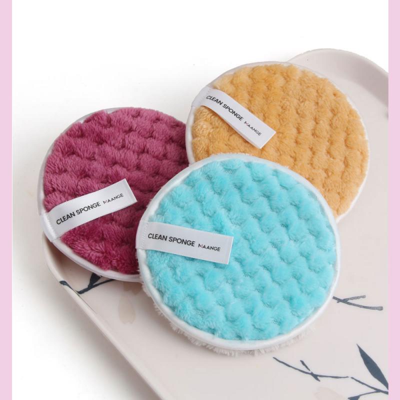 Double-sided Microfiber Makeup Remover Puff