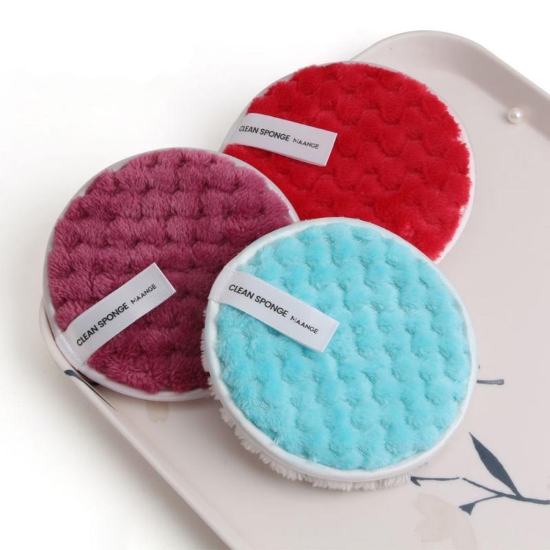 Double-sided Microfiber Makeup Remover Puff